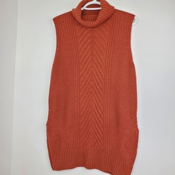 STREETWEAR society sweater size Large orange top - Picture 4 of 13
